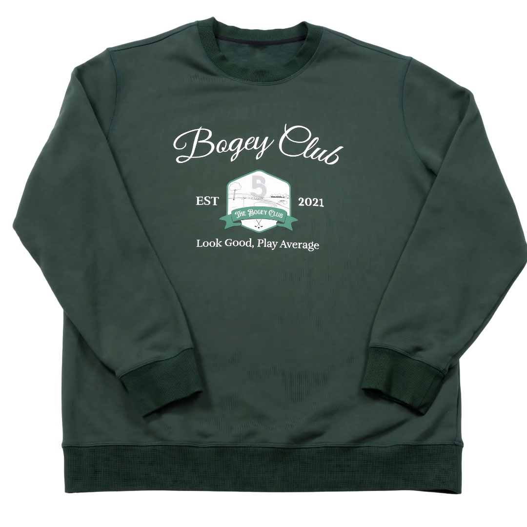 Bogey Green Crewneck